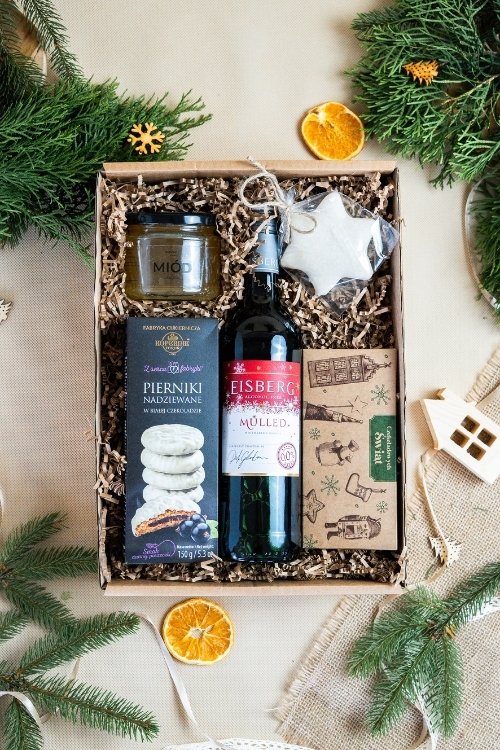 Zestaw prezentowy bezalkoholowy "Świąteczne grzane" wnętrze