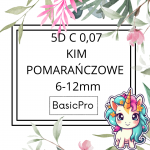 5D C 0,07 6-12mm BasicPro Paleta Mix - Promień Pomarańczowy / Kępka Czarna KIM 