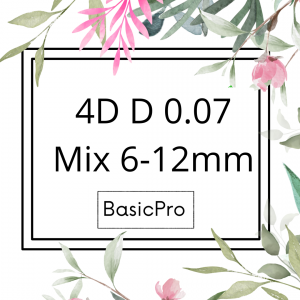 4D D 0.07 6-12 mm BasicPro - Paleta 