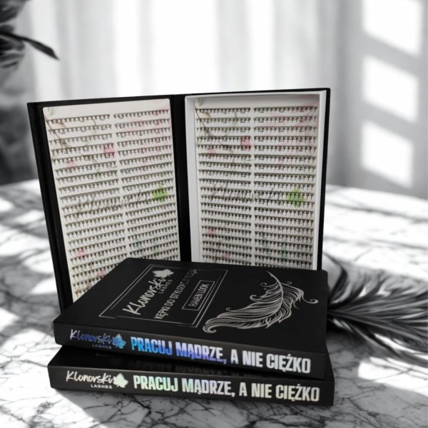 3D C CC D 0,07 7-13 mm  RAVEN LOOK Paleta Mix 2320 kępek WĄSKIE