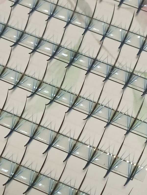 5D C 0,07 6-12mm BasicPro Paleta Mix - Promień Czarny / Kępka Niebieska KIM 