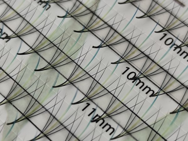 5D C 0,07 6-12mm BasicPro Paleta Mix - Ombre Zielone  / Jasny Zielony KIM 