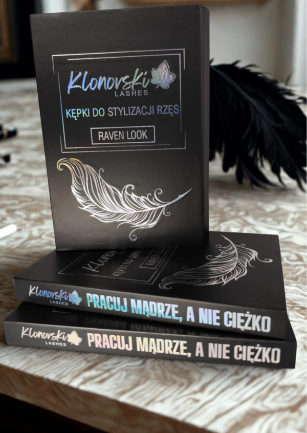 10D C CC D 0,07 7-13 mm  RAVEN LOOK Paleta Mix 1400 kępek WĄSKIE