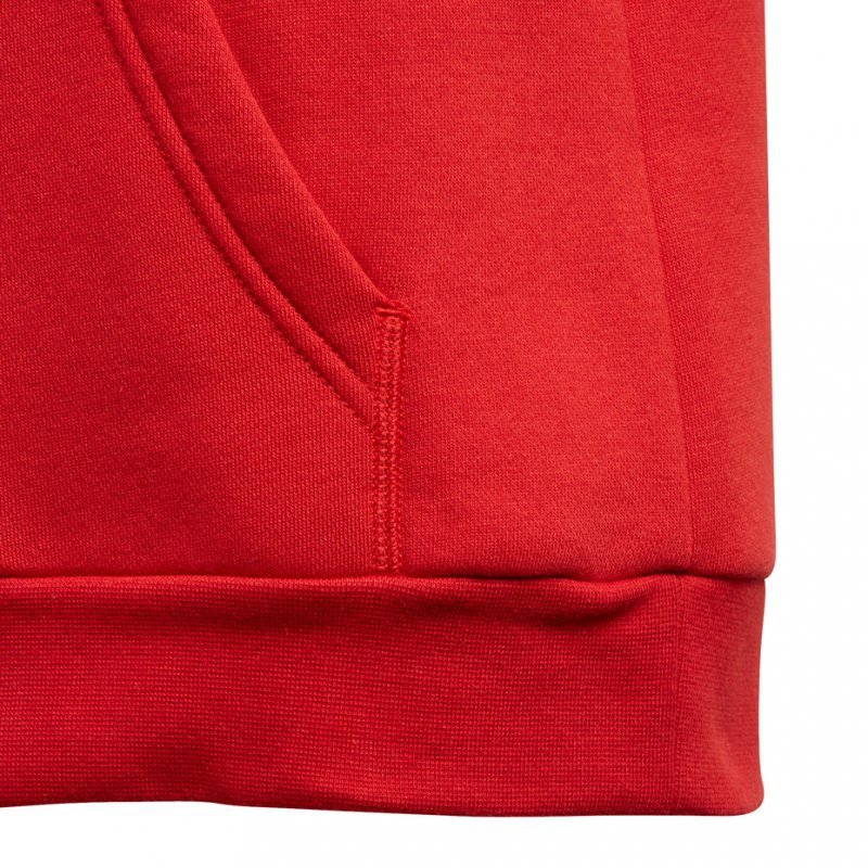 Bluza dla dzieci adidas Core 18 Hoody JUNIOR czerwona CV3431