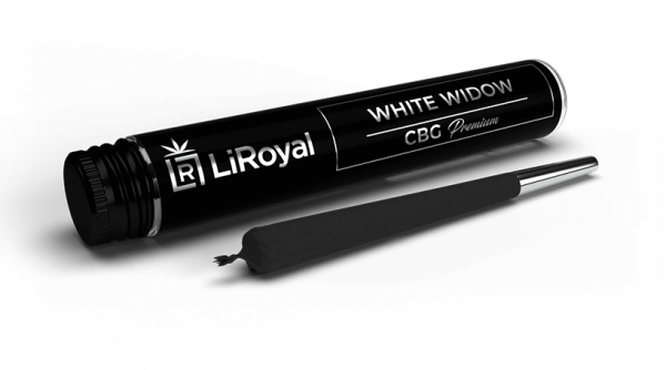 LiRoyal CBG White Widow Joint 0,77 gram rozdrobnione kwiaty konopi certyfikowany