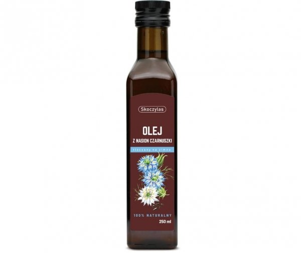 Olej z nasion czarnuszki 100% nierafinowany 250 ml Skoczylas