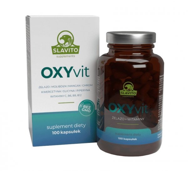 Slavito OXYvit Multiwitamina żelazo, molibden, mangan, chrom suplement diety