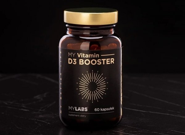 MyLabs Liposomalna Witamina D3 Booster suplement diety 60 kapsułek 