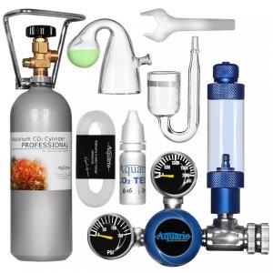 Aquario BLUE Standard - zestaw CO2 z butlą 2l
