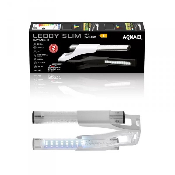 Aquael  LEDDY SLIM 4,8W SUNNY DAY&NIGHT - oświetlenie LED