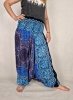 Szarawary damskie z Tajlandii – 100% rayon – Mandale & Kwiatowy Ornament