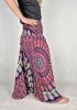 Szarawary Damskie „Peacock Bloom” – 100% Rayon z Tajlandii