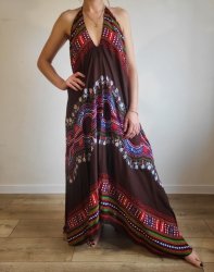 Lekka i przewiewna sukienka w stylu MAXI boho 