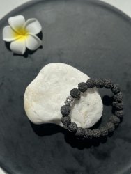 Bransoletki Mala Rudraksha - Czarna