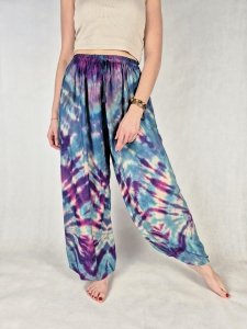 Klasyczne spodnie tie dye