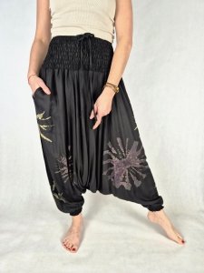 Szarawary alladynki tie dye