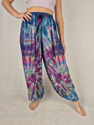 Klasyczne spodnie tie dye