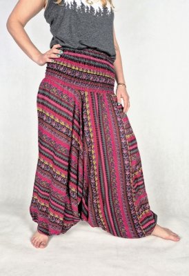 Szarawary Damskie „Sultanki” – 100% Rayon z Tajlandii