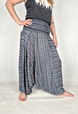 Szarawary Damskie „Sultanki” – 100% Rayon z Tajlandii