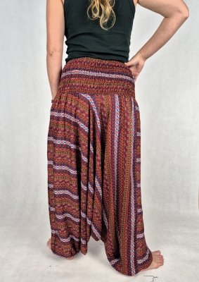 S29 - Szarawary Damskie „Sultanki” – 100% Rayon z Tajlandii