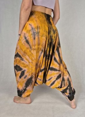 Szarawary alladynki tie dye