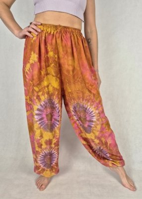 Klasyczne spodnie tie dye