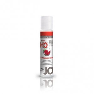 Lubrykant smakowy wodny - System JO H2O Lubricant Strawberry 30 ml