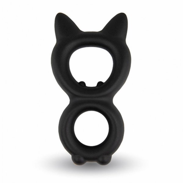 Pierścień erekcyjny - Velv Or Rooster Kalf Cat Shaped Cock Ring Design
