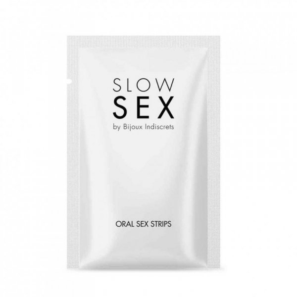 Płatki do seksu oralnego - Bijoux Indiscrets Slow Sex Oral Sex Strips