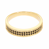 Złoty pierścionek/obrączka z cyrkoniami PR.00345 pr.585