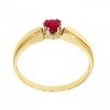  Złoty pierścionek z rubinem PR.00820 pr.585