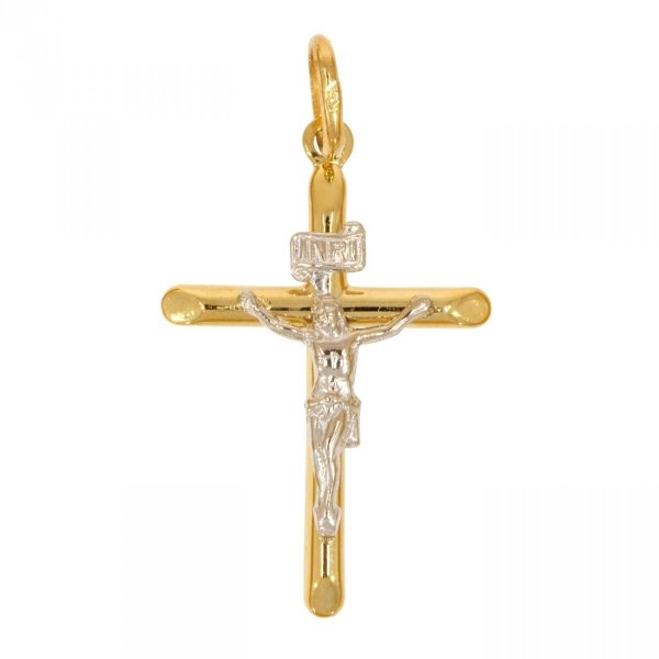  Złoty krzyżyk z wizerunkiem Pana Jezusa KR.00252 pr.585