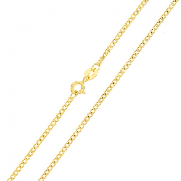 Złoty łańcuszek pancerka LA.00704 50cm pr.585
