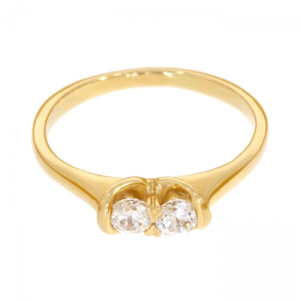 Złoty pierścionek z cyrkoniami PR.00374 pr.585