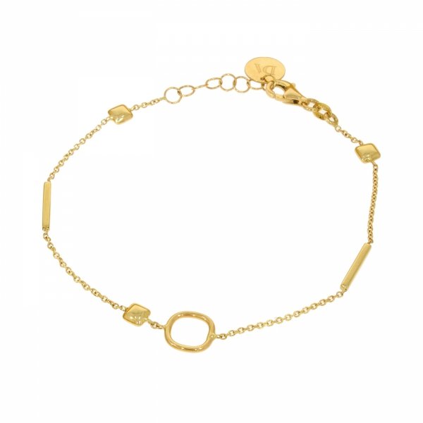  Złota Bransoletka z Regulacją – Klasa i Subtelność BR.01346 PR.585