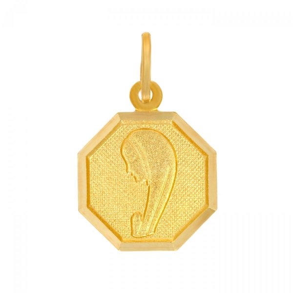 Złoty medalik z wizerunkiem Madonny ME.00234 pr.585