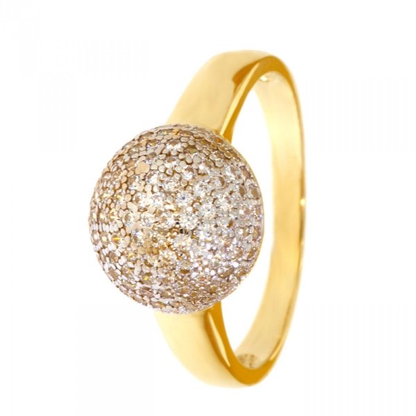 Złoty pierścionek z cyrkoniami PR.00507 pr.585
