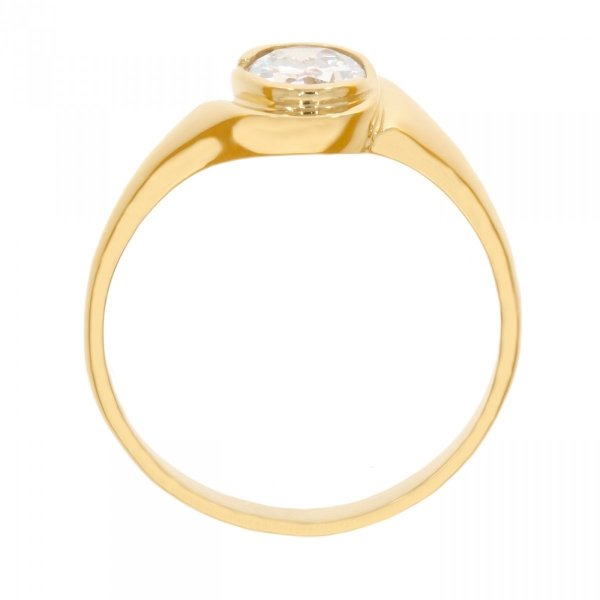  Złoty pierścionek z cyrkonią PR.00121 pr.585