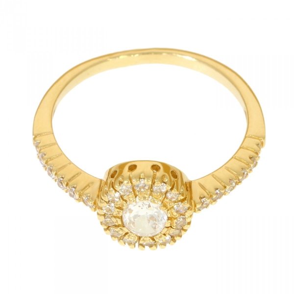 Złoty pierścionek z cyrkoniami PR.00220 pr.585