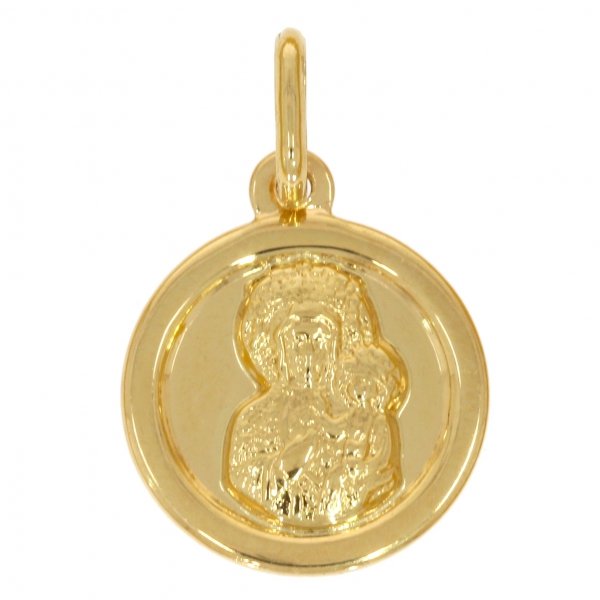 Złoty medalik Matka Boska Częstochowska ME.00585 pr.585