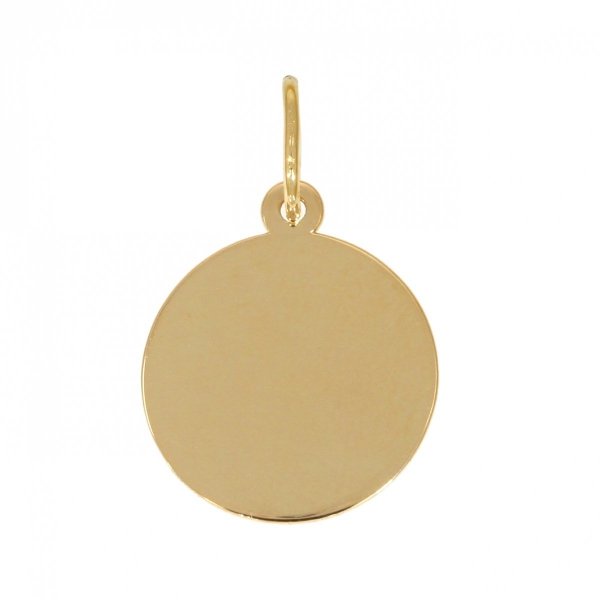 Złota zawieszka koło pod grawer ZA.00904 pr.585
