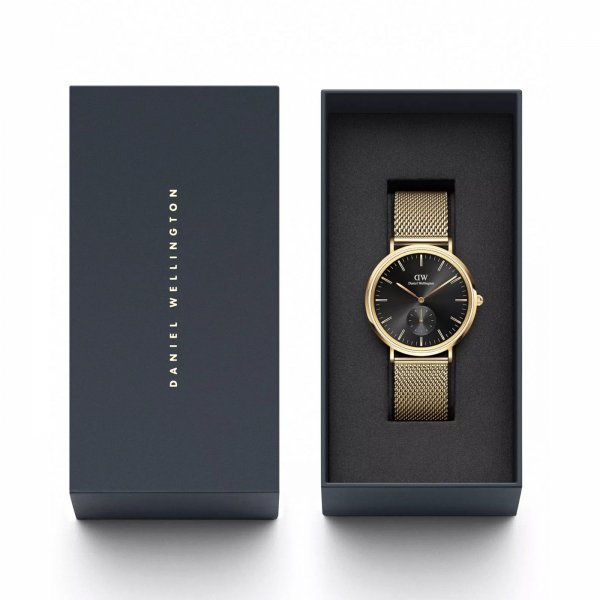 Zegarek męski Daniel Wellington Classic Multi-Eye Evergold Onyx 