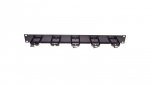 Organizator kablowy poziomy/pionowy haczyki plastikowe RAL9005 19-0038C