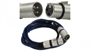 VITALCO MK06 Kabel mikrofonowy przedłużacz XLR (wtyk / gniazdo) 10m