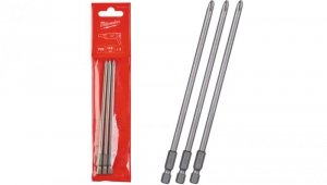 Bity do wkrętarki PH2 148mm 1/4 FSG 3szt MILWAUKEE