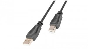 DIGITUS Kabel drukarkowy USB 2.0 A / B (wtyk / wtyk) czarny 5m