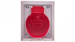 Gniazdo izolacyjne skośne p/t 16A 400V 4P IP44 2627-420