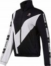 Reebok Cl Tracktop DT7260 Sport Damenbluse In Schwarz und Weiß