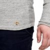Camel Active Baumwolle Herrenpullover Pullunder In Hellgrau Mit Lange Ärmel