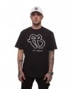 Fubu Herren T-Shirt Baumwolle Classic Tee In Schwarz 6069126